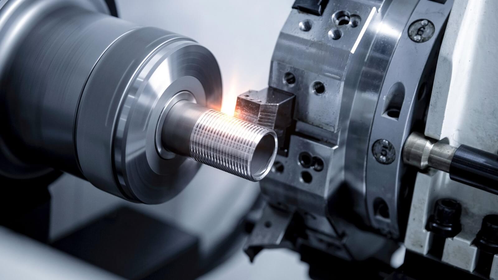 CNC milling machines on the production floor