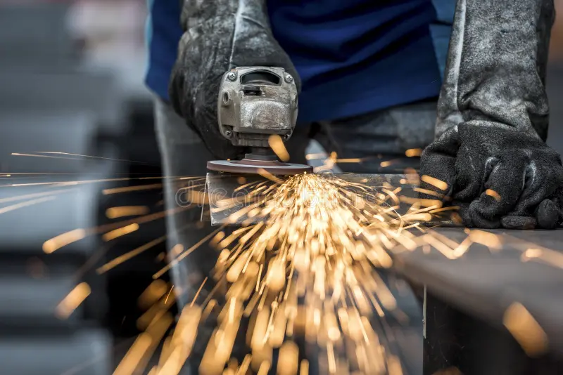 Industrial metal fabrication and welded structures