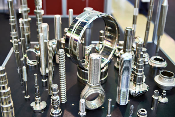Precision machined metal components